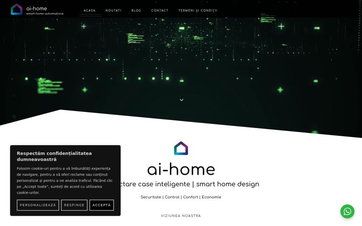 Screenshot of ai-home.ro