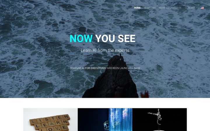 Screenshot stránky ai-learnfromexperts.com
