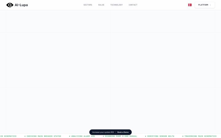 Screenshot of ai-lupa.com