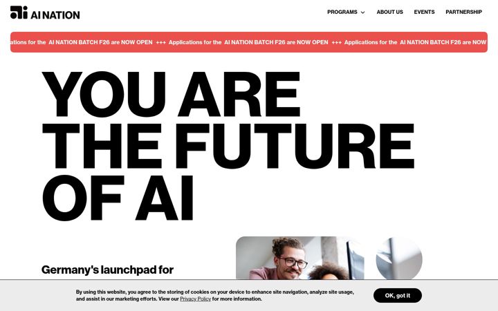 Screenshot of ai-nation.de