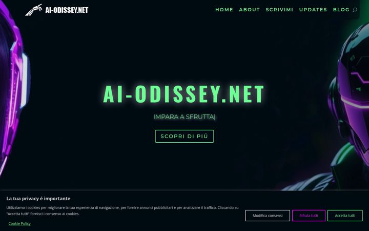 Screenshot of ai-odissey.net