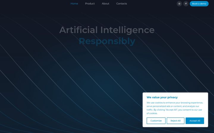 Screenshot of ai-res.it