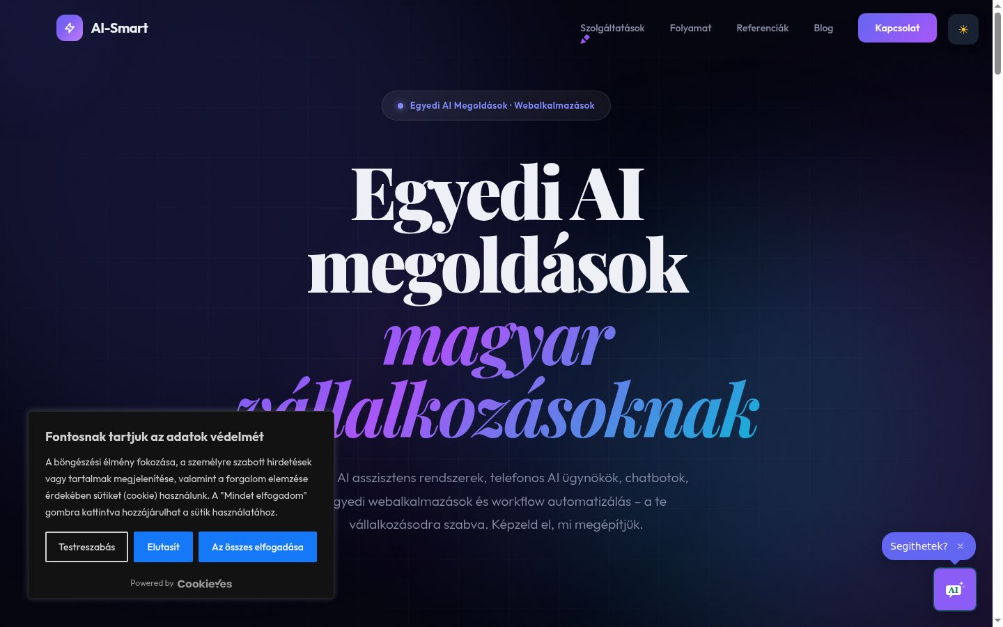 Snimka zaslona bannera za privolu prikazanog prije bilo kakve interakcije