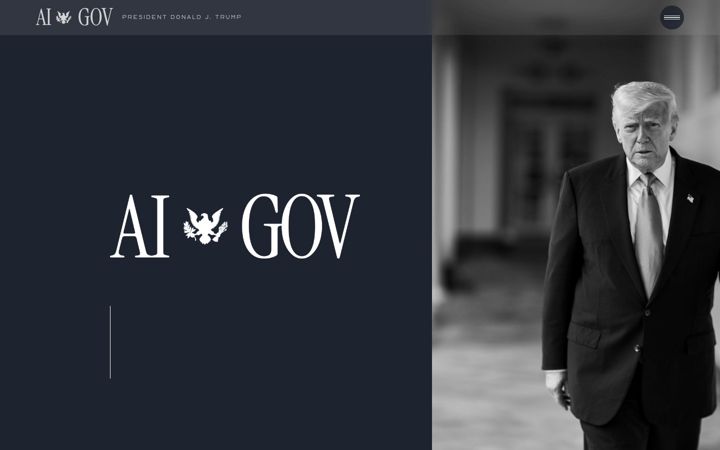 Screenshot of ai.gov