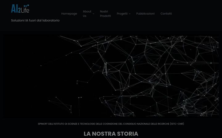 Screenshot of ai2life.com