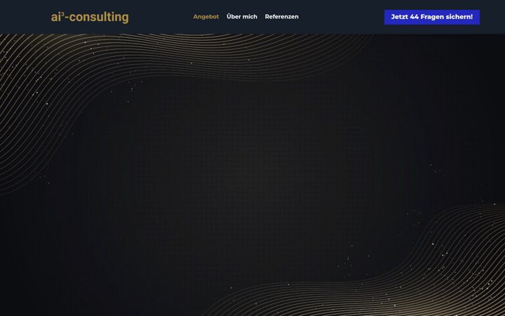 Screenshot of ai3-consulting.com