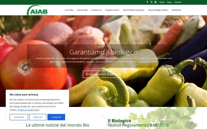 Screenshot di aiab.it