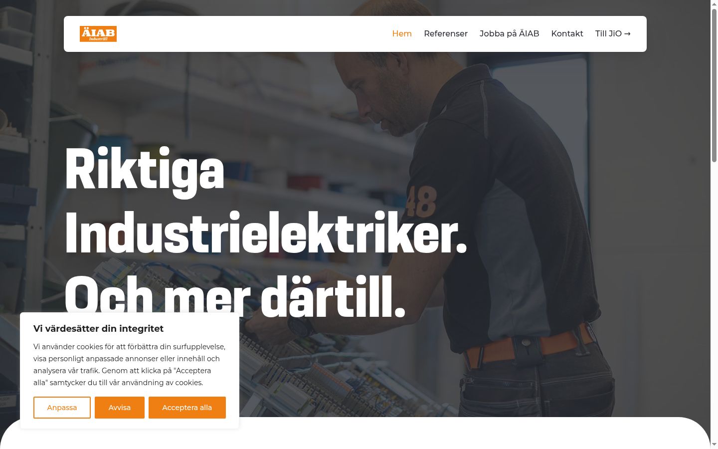 Ekraanipilt nõusolekubännerist, mida näidati enne mis tahes suhtlust