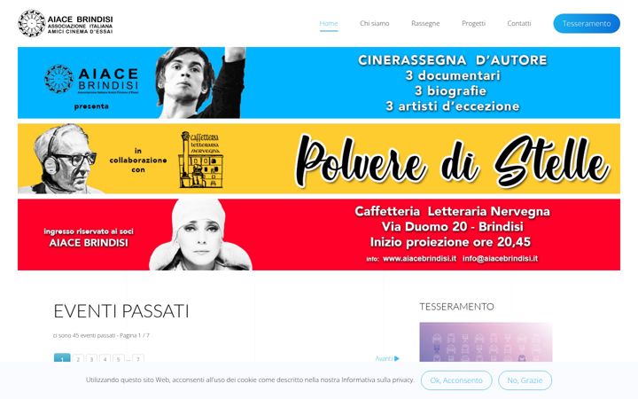 Screenshot of aiacebrindisi.it