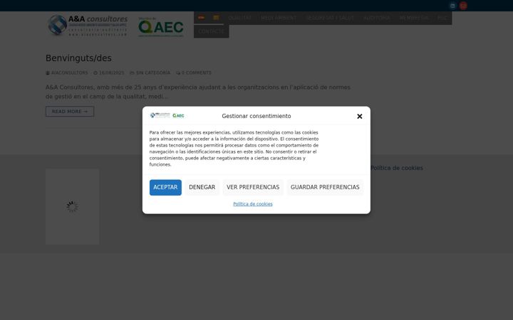 Screenshot of aiaconsultors.es