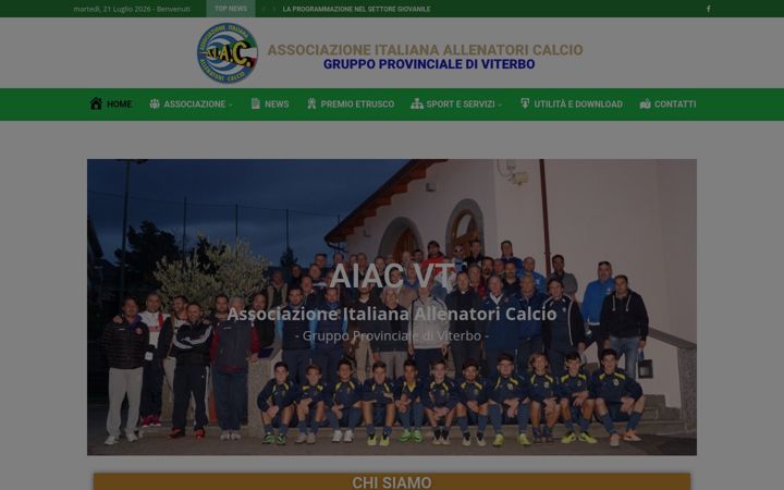 Screenshot of aiacviterbo.org