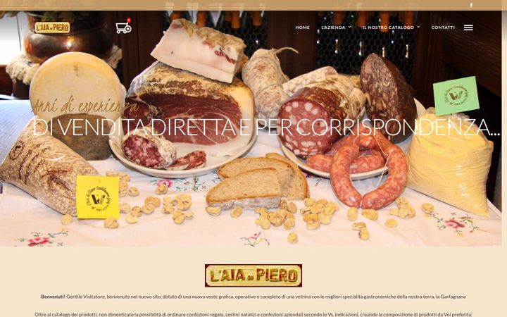Screenshot of aiadipiero.it