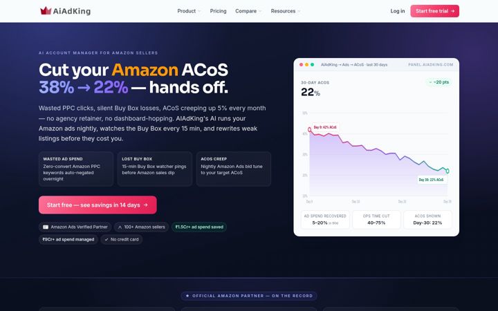 Screenshot of aiadking.com