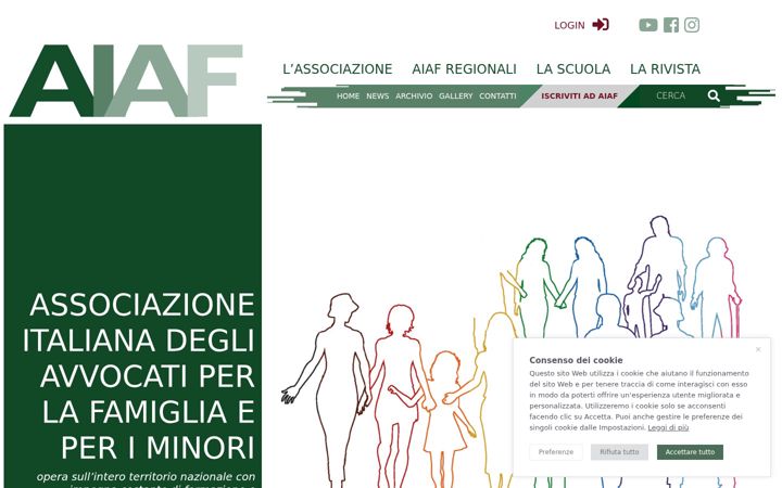 Screenshot of aiaf-avvocati.it