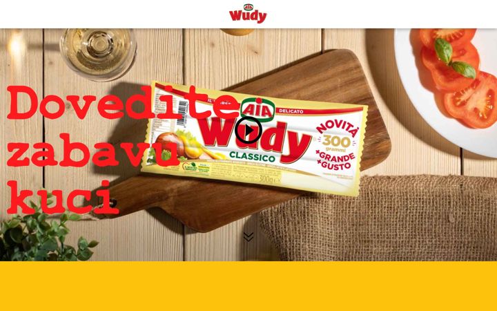 Screenshot of aiafood.hr