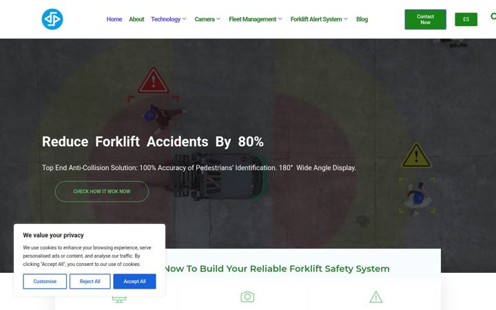 Screenshot of aianticollision.com