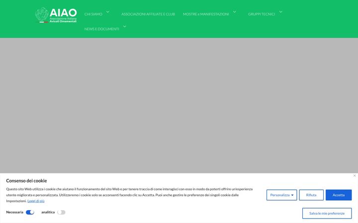 Screenshot of aiaoavicoltori.it