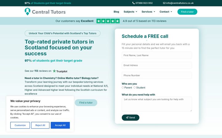 Screenshot of aiaotestserver.co.uk