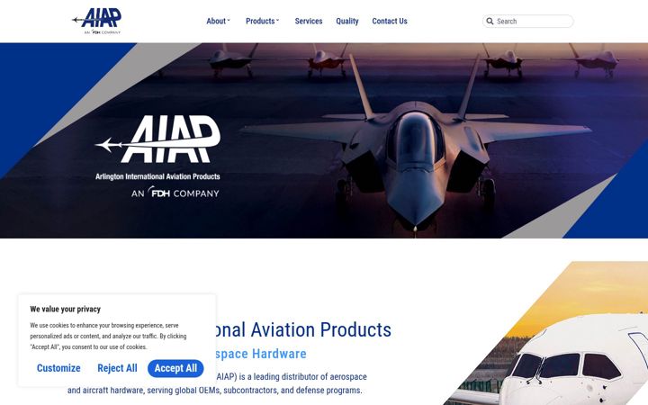 Screenshot of aiapinc.com