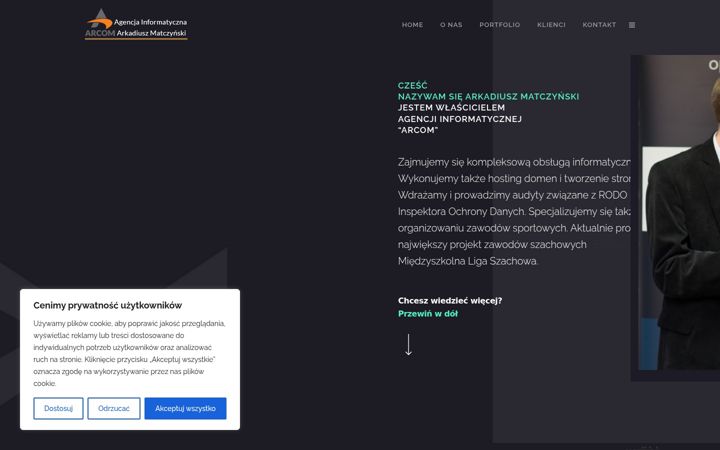 Screenshot of aiarcom.pl