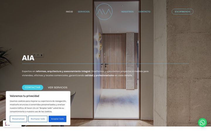 Screenshot of aiareformas.com