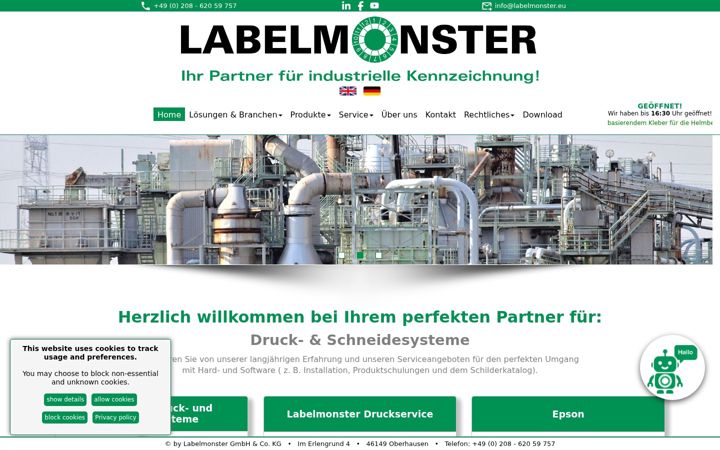 Screenshot of aib-gmbh.eu