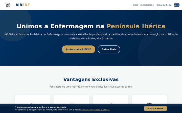 Screenshot of aibenf.com
