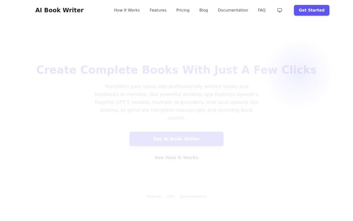 Ekrano kopija aibookwriter.de