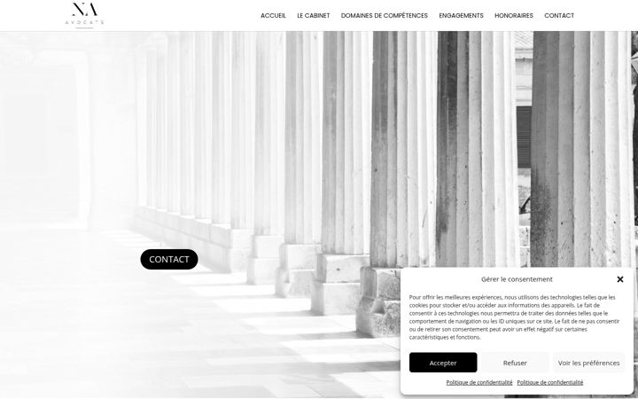 Screenshot of aiboud-avocat.com