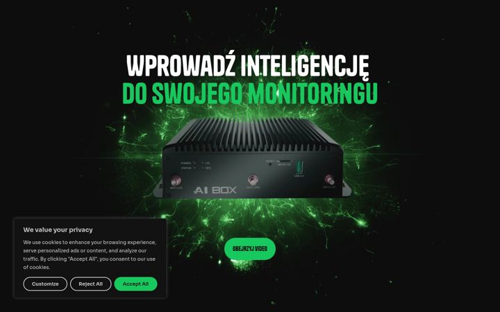 Screenshot of aibox.pl