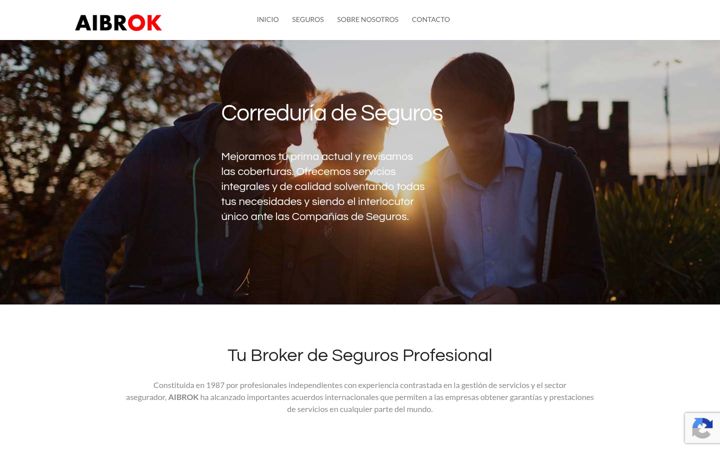 Screenshot of aibrok.com