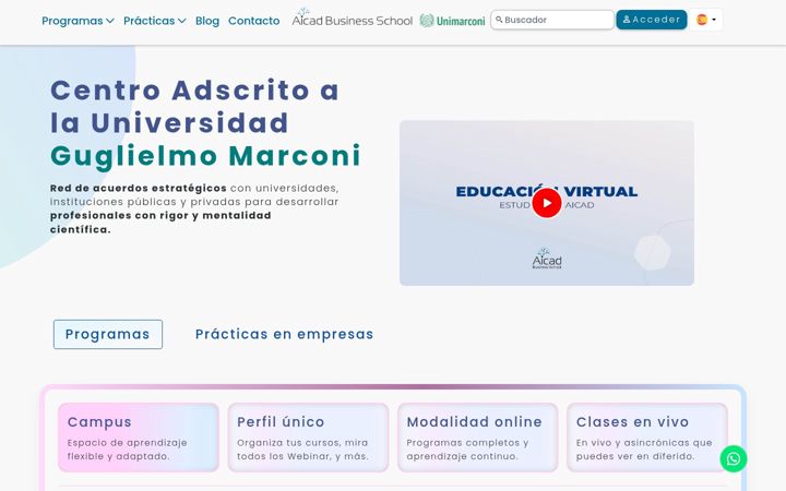 Screenshot of aicad.es