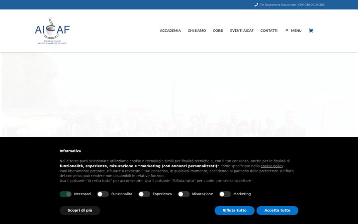 Screenshot of aicaf.com