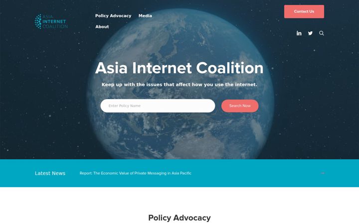 Screenshot of aicasia.org
