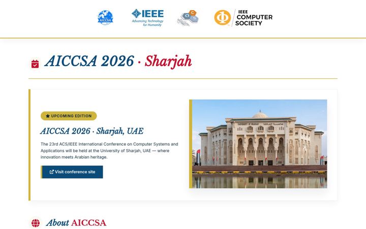 Screenshot of aiccsa.net