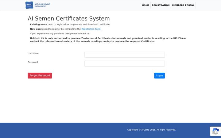 Screenshot of aicerts.co.uk