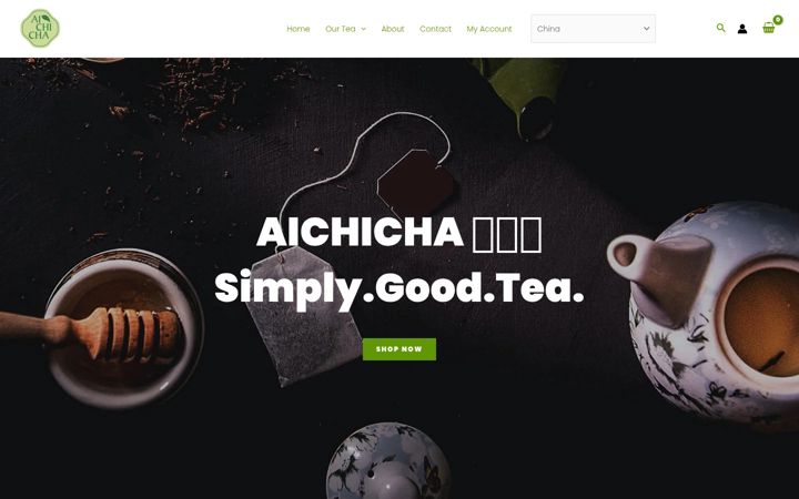 Captura de pantalla de aichichatea.com