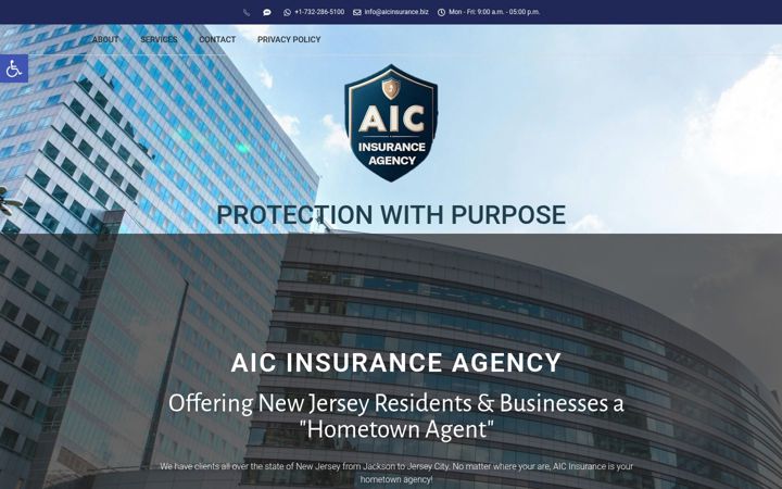 Screenshot of aicinsurance.biz