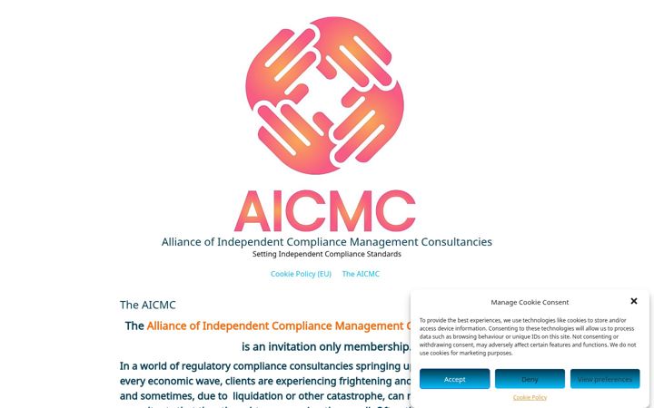 Screenshot di aicmc.uk