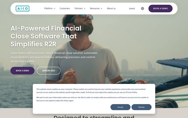 Screenshot di aico.ai