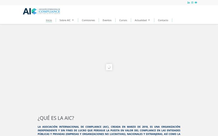 Screenshot of aicompliance.es