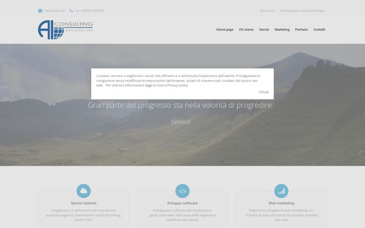 Screenshot of aicon.com