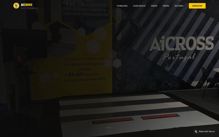 Screenshot of aicross.es