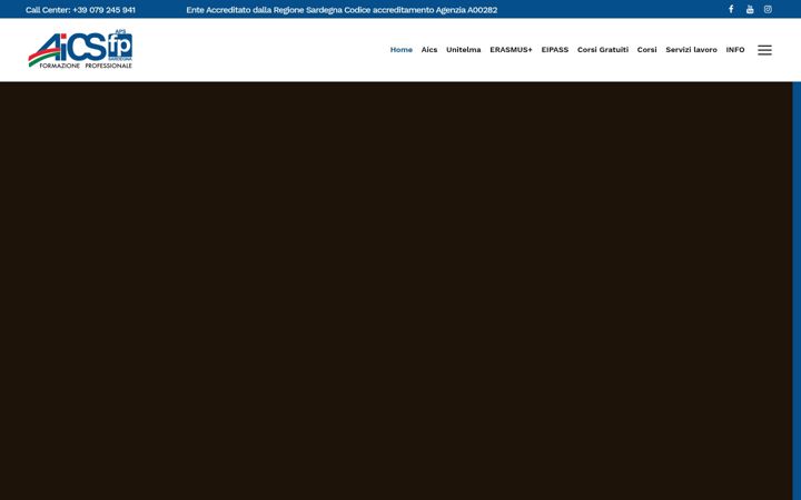 Screenshot of aicsfpitalia.com
