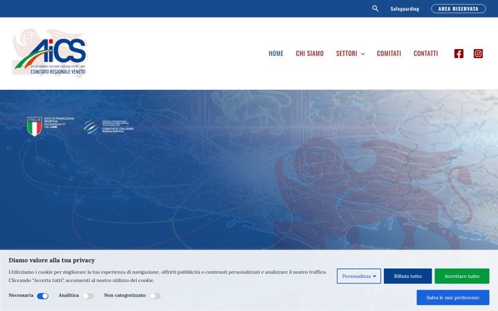 Screenshot of aicsveneto.it