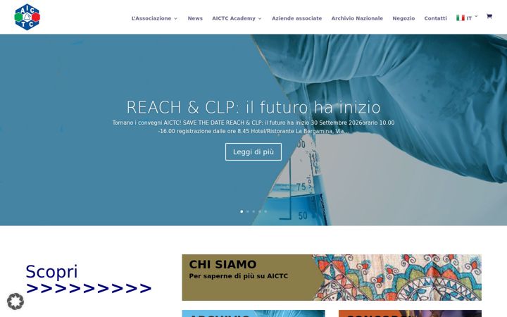 Screenshot of aictc.org