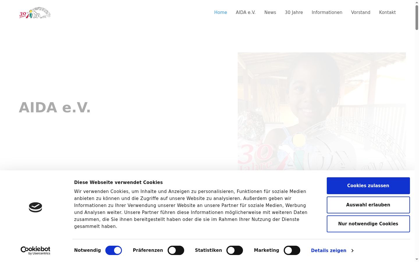 Screenshot tal-banner tal-kunsens muri qabel kwalunkwe interazzjoni