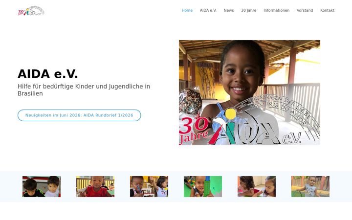 Screenshot of aida-ev.net