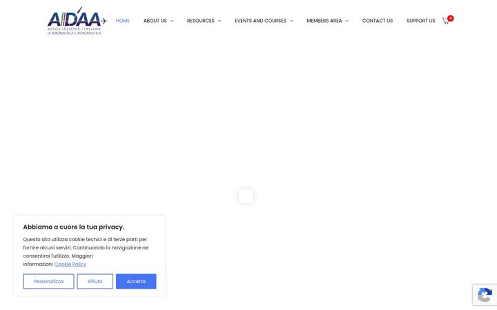 Screenshot of aidaa.it