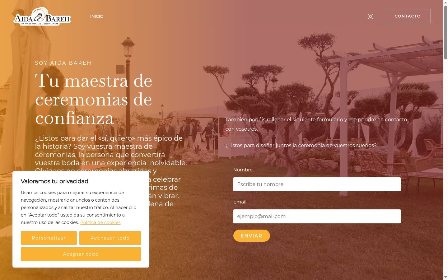 Screenshot tal-banner tal-kunsens muri qabel kwalunkwe interazzjoni